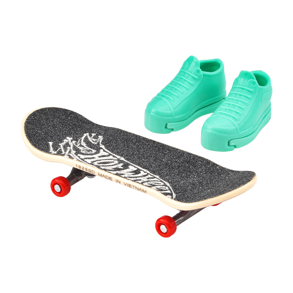 Patineta Para Dedos Con Tenis Finger Board HOT WHEELS