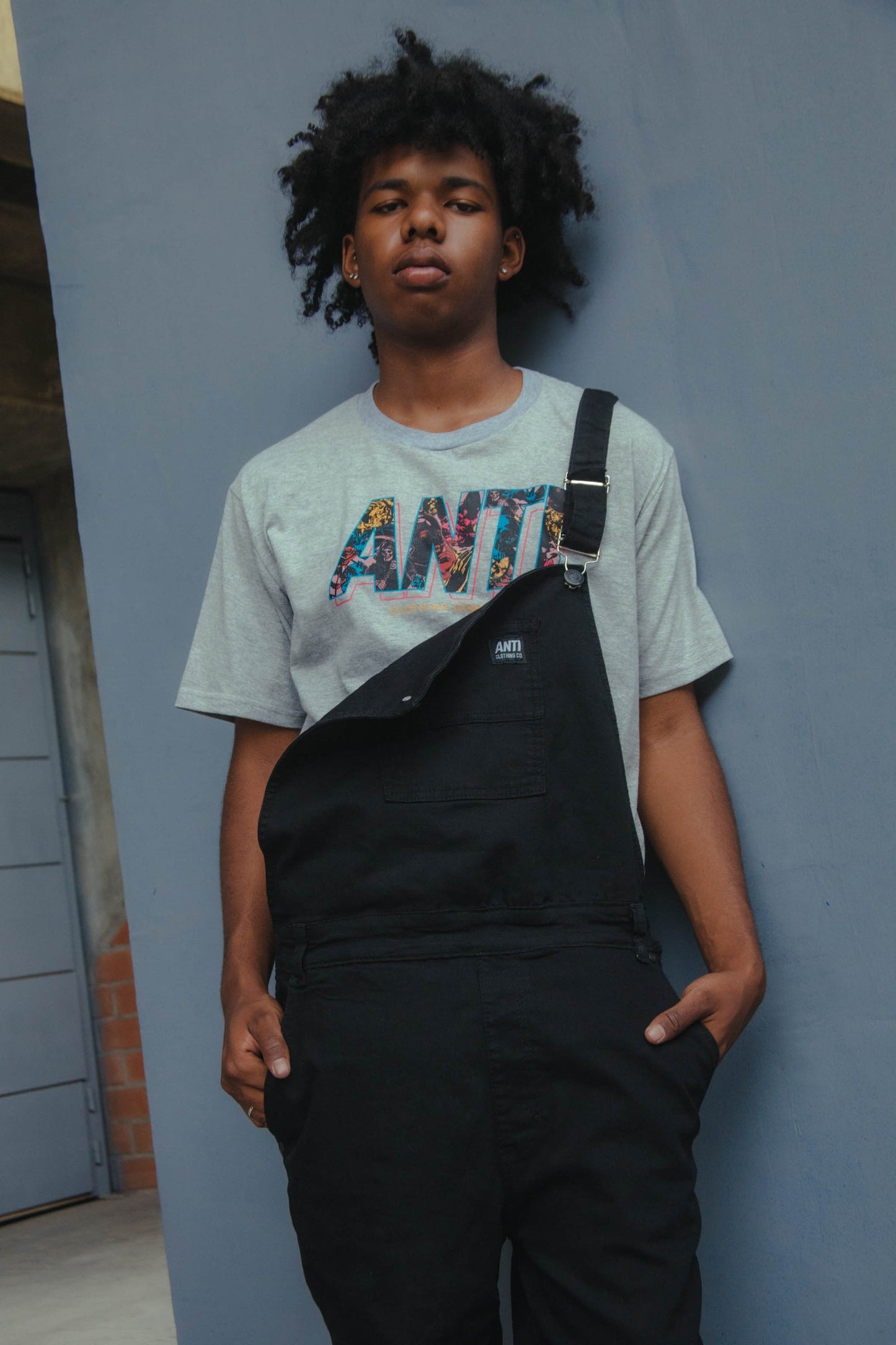 Overol Mezclilla Black Antifashion