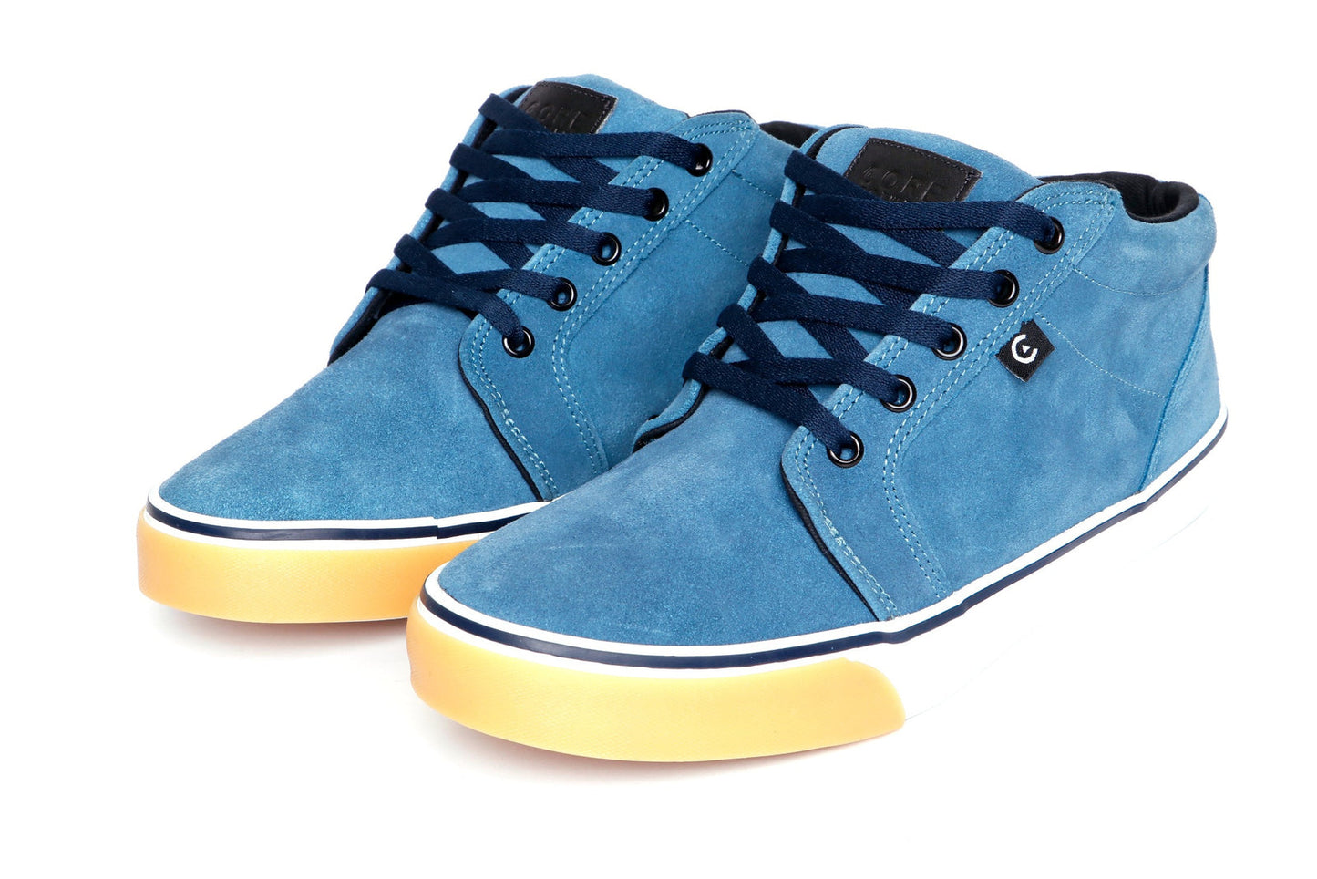 Tenis Gamuza Azul Smith High CORE