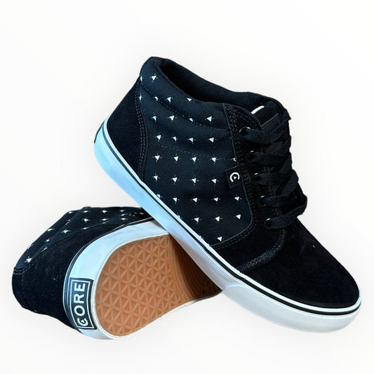 Tenis Gamuza Negros Smith High CORE