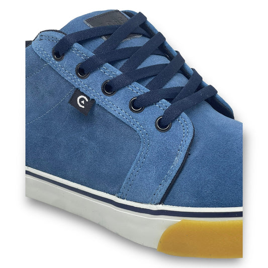 Tenis Gamuza Azul Smith High CORE
