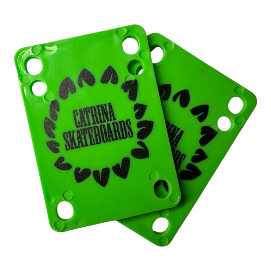 Elevadores Verdes Para Skate 3mm CATRINA