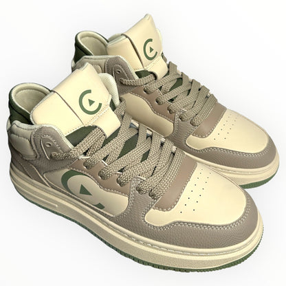 Tenis Verde Olivo Retro High CORE