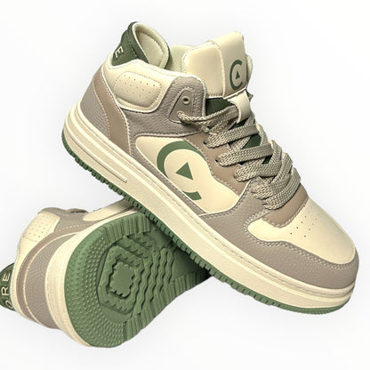 Tenis Verde Olivo Retro High CORE