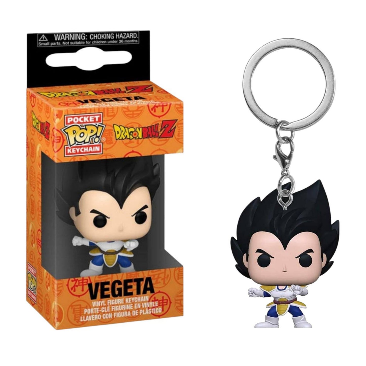 Llavero Vegeta Pocket Pop Keychain