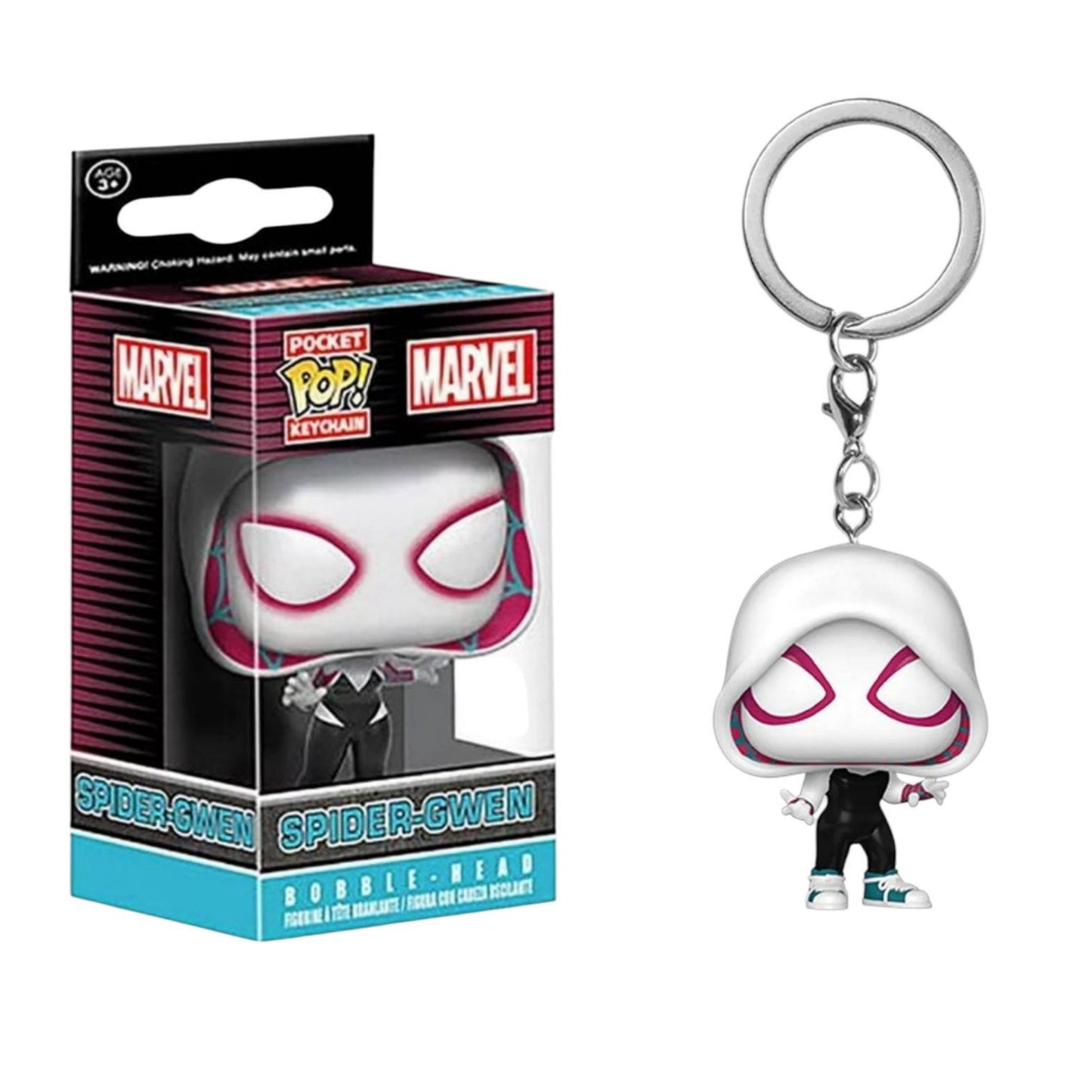 Llavero Spider Gwen Pocket Pop Keychain