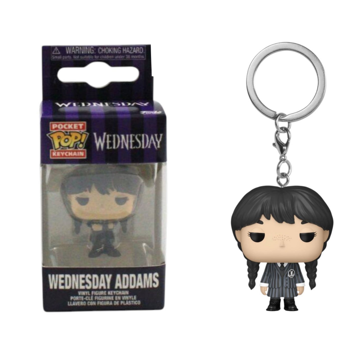 Llavero Merlina Pocket Pop Keychain