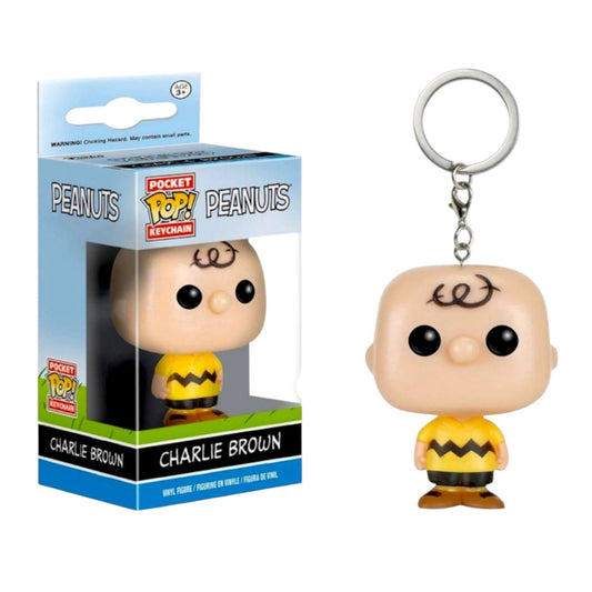 Llavero Charlie Brown Pocket Pop Keychain