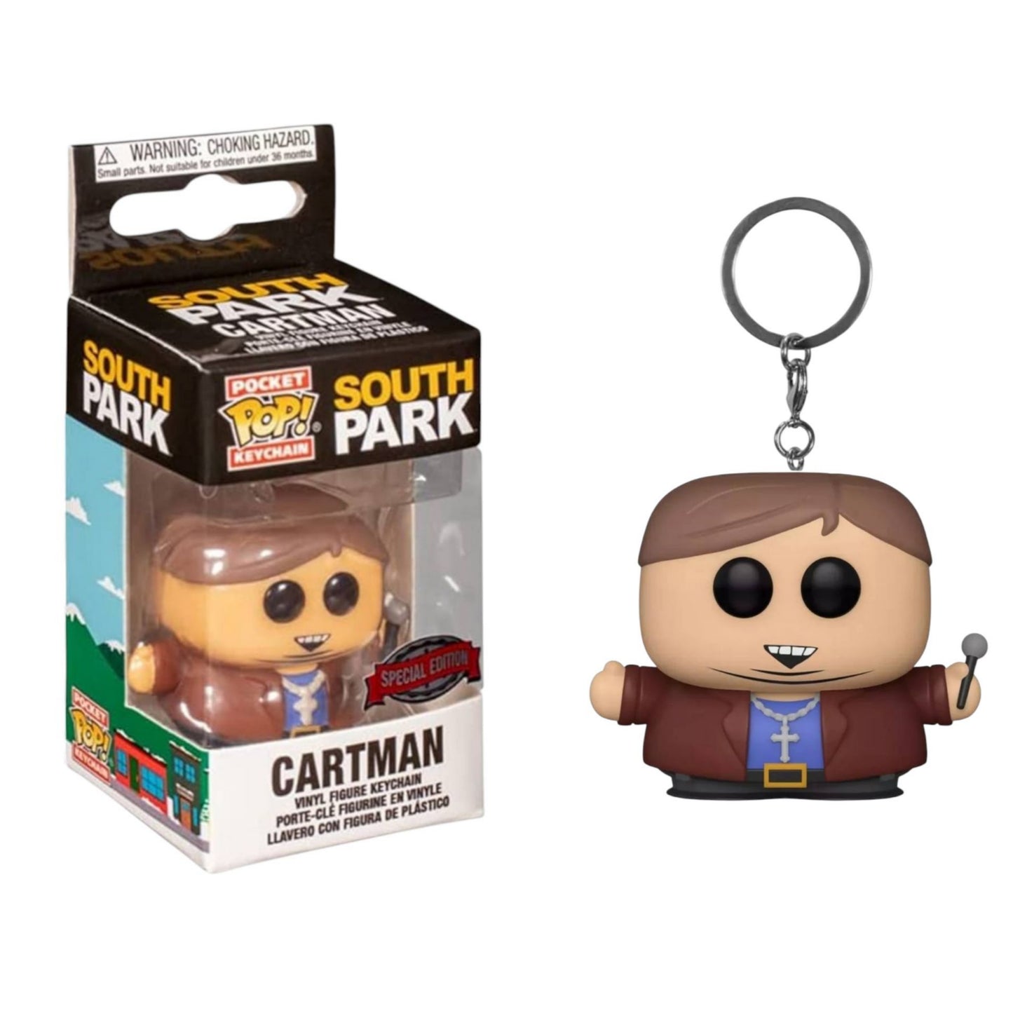 Llavero Cartman Pocket Pop Keychain