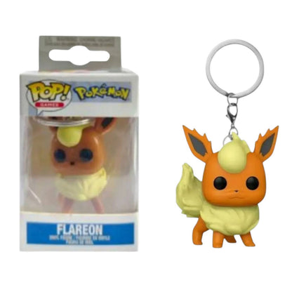 Llavero Flareon Pocket Pop Keychain