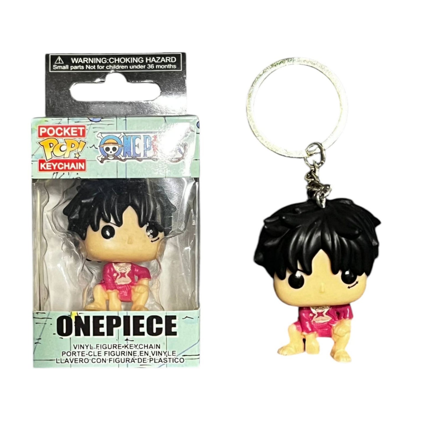 Llavero Luffy Pocket Pop Keychain
