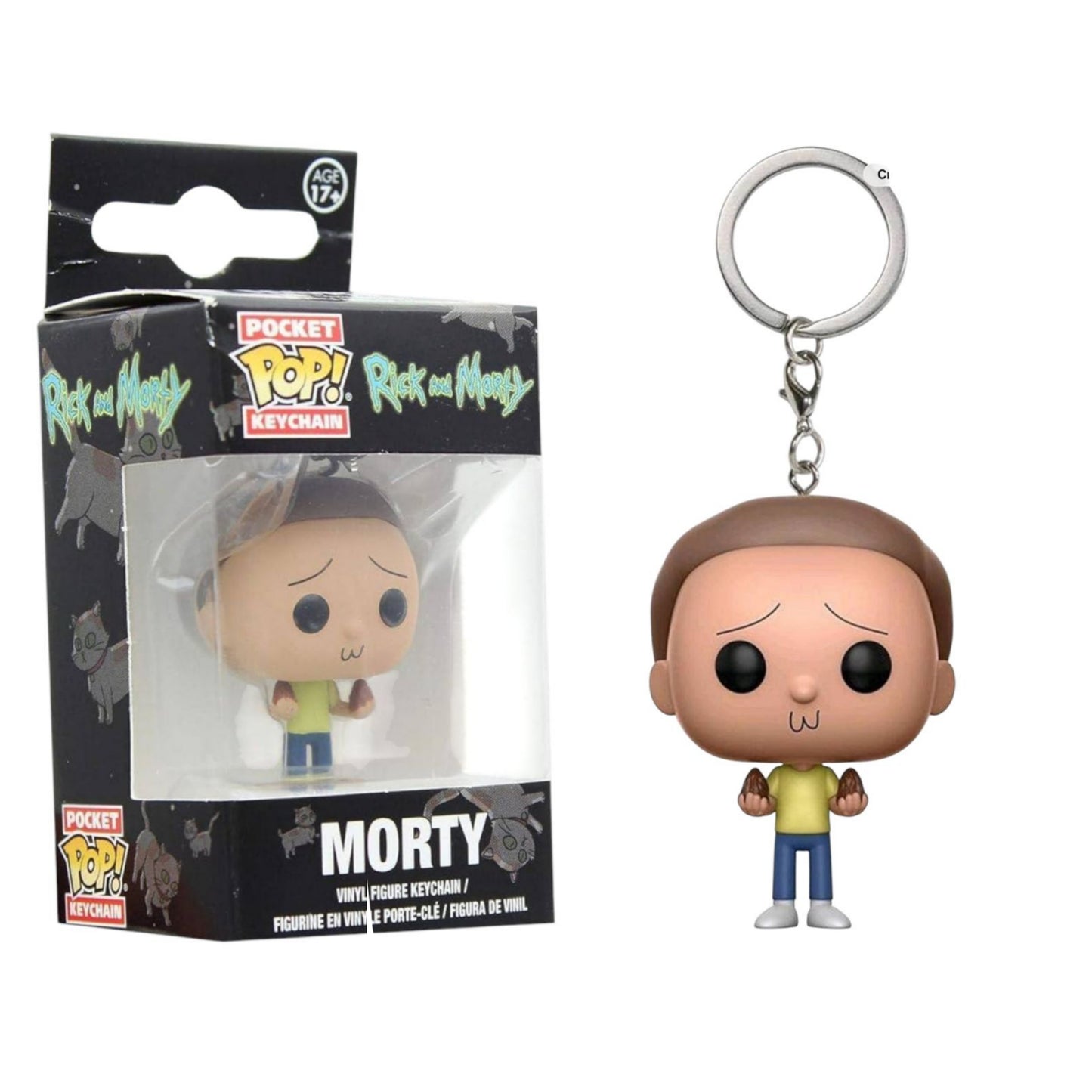 Llavero Morty Pocket Pop Keychain