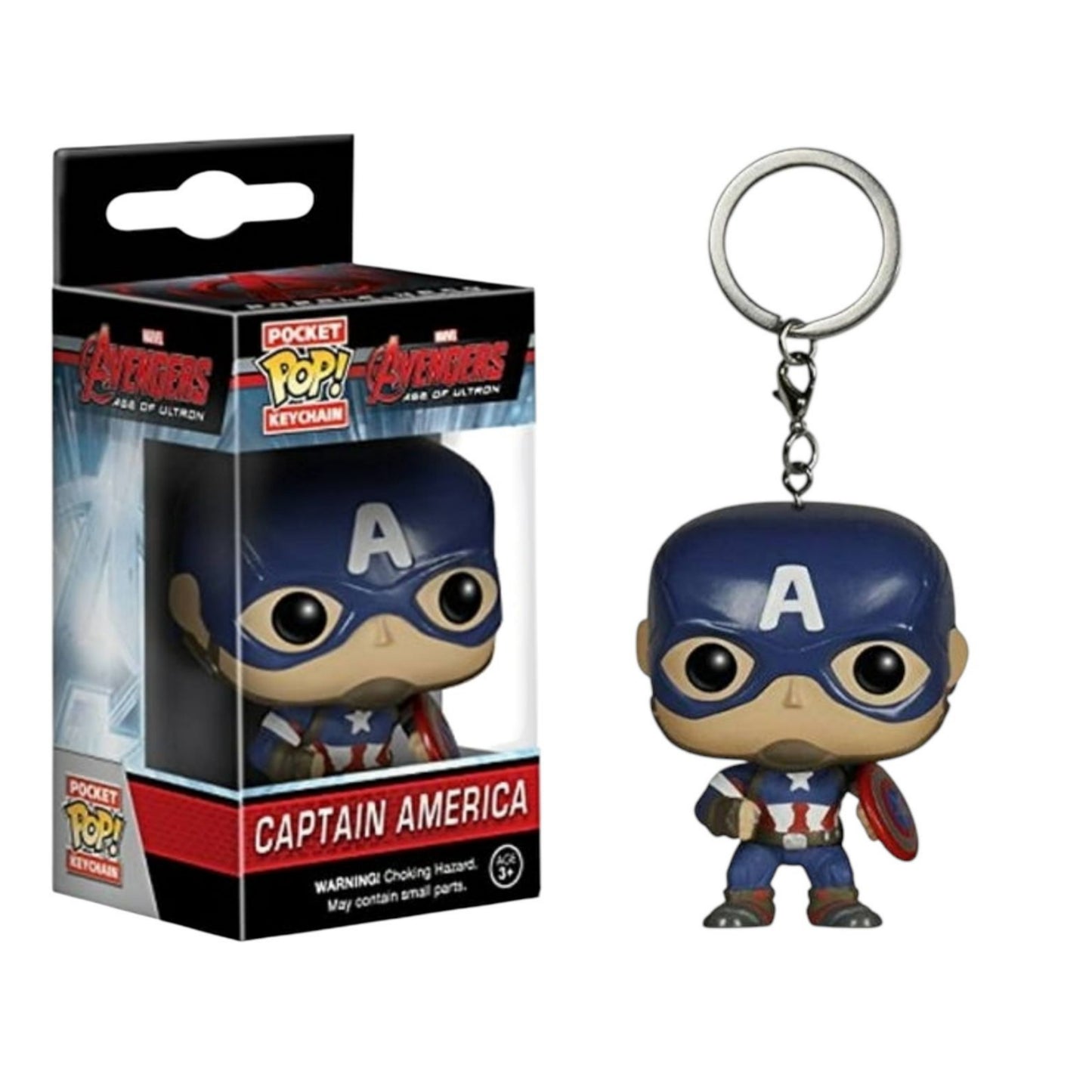 Llavero Capitan America Pocket Pop Keychain