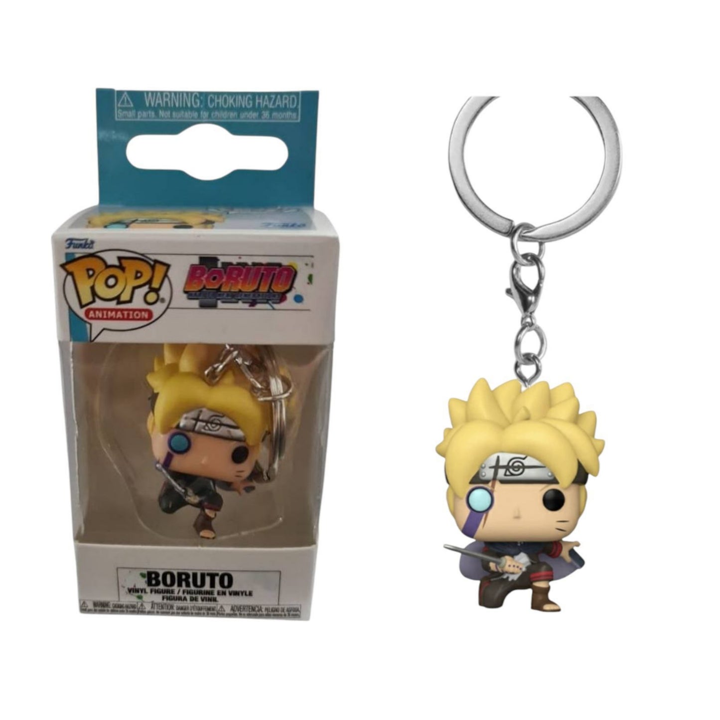 Llavero Boruto Byakugan Pocket Pop Keychain