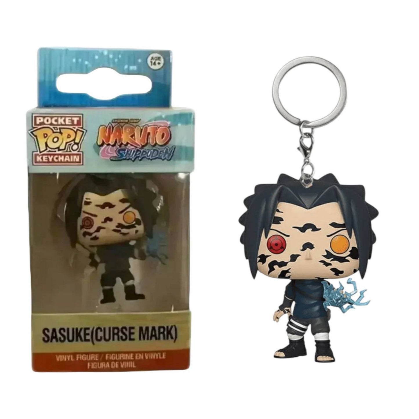 Llavero Sasuke Curse Pocket Pop Keychain