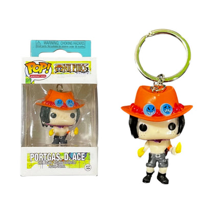 Llavero Portgas Pocket Pop Keychain