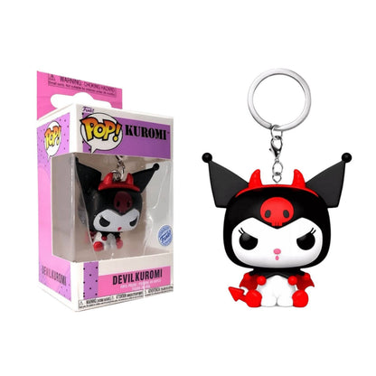 Llavero Devil Kuromi Pocket Pop Keychain