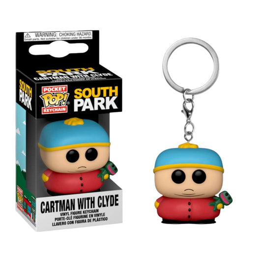 Llavero Cartman With Clyde Pocket Pop Keychain