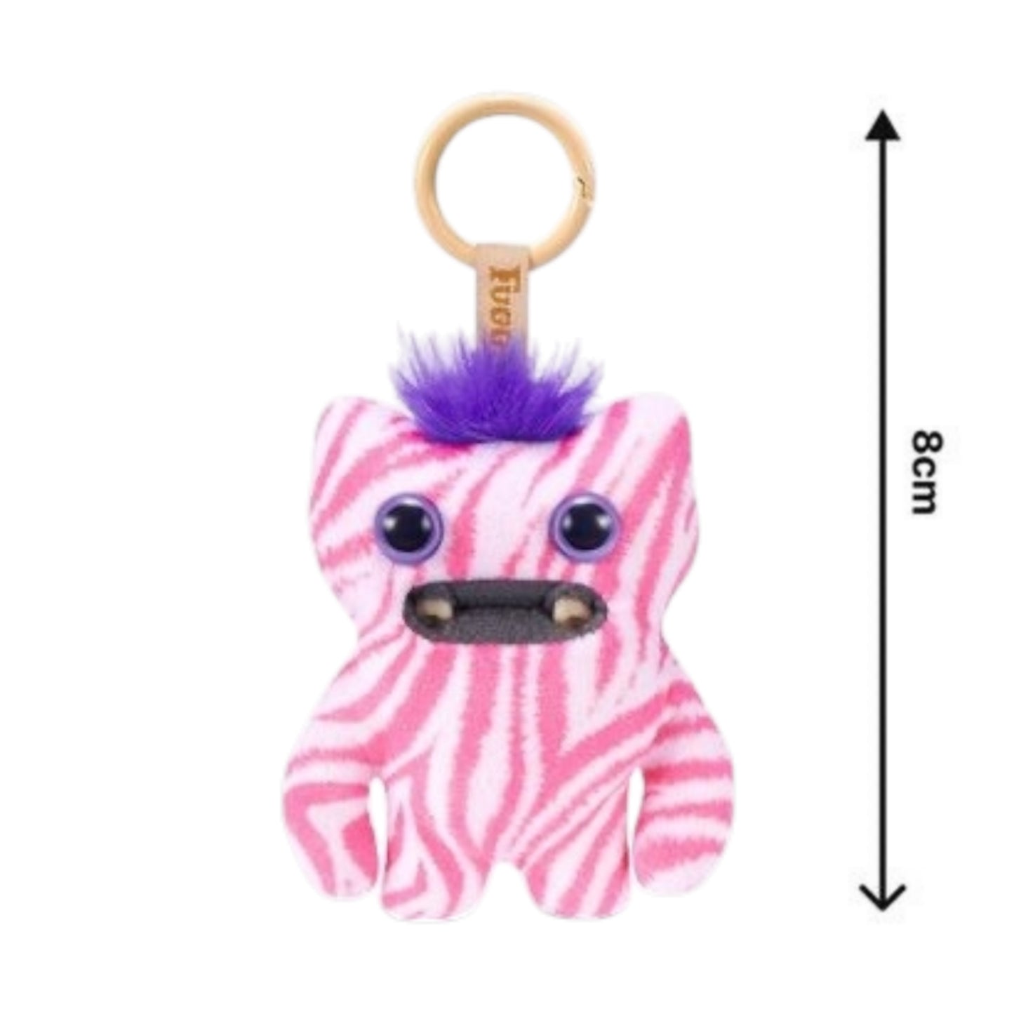 Llavero Fuggler Atigrado Baby Pinkles FUGGLERS ZURU