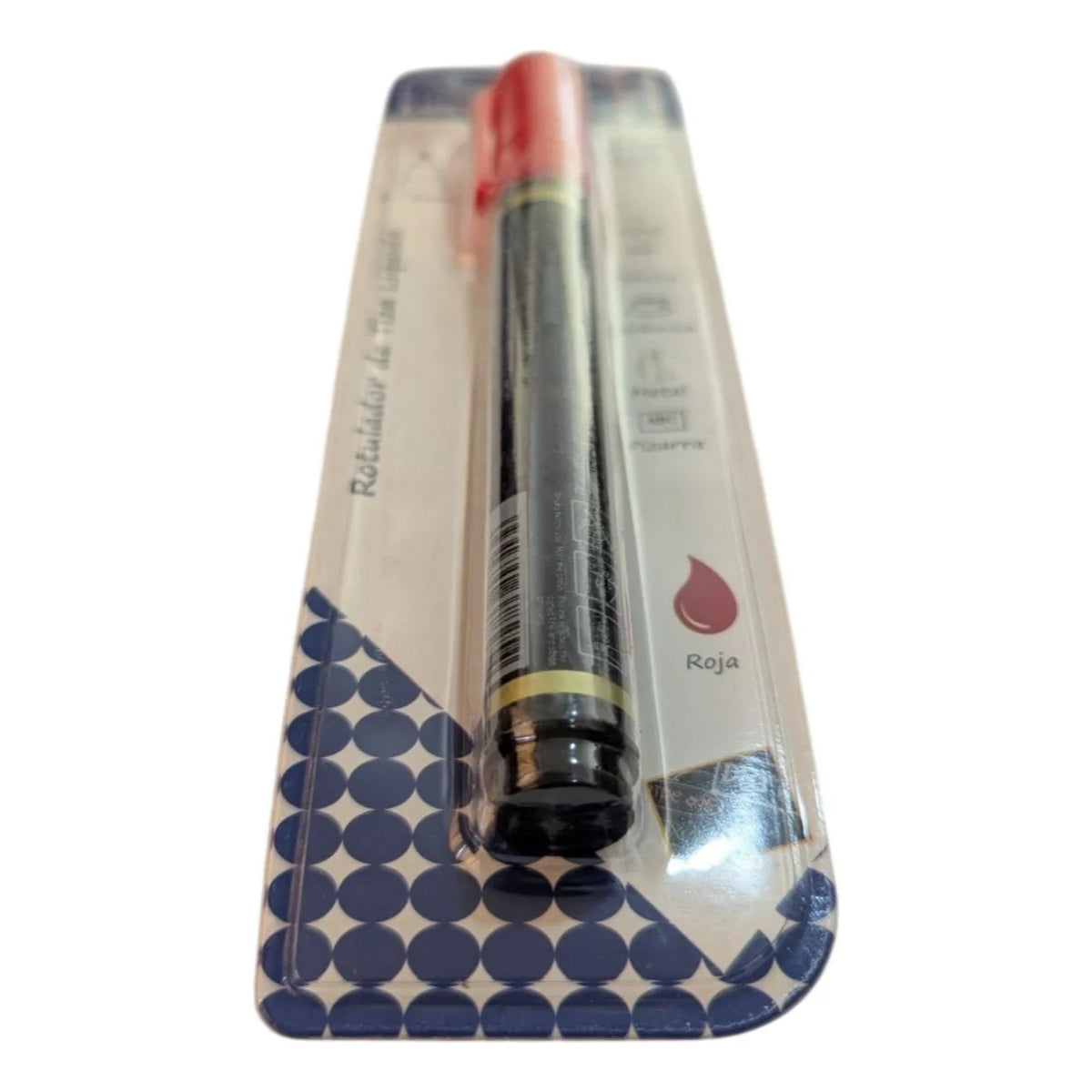 Marcador Rojo Neon Chorreador LUCELLO