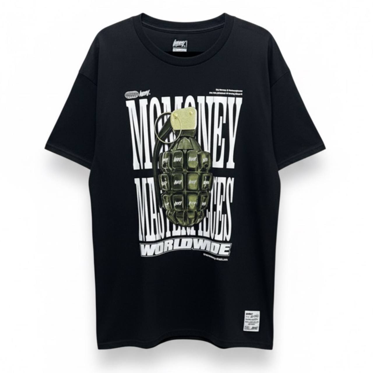 Camiseta Negra Granada MOMONEY