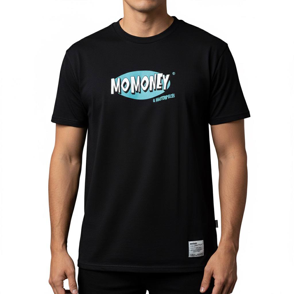Camiseta Negra LooneyToons MOMONEY