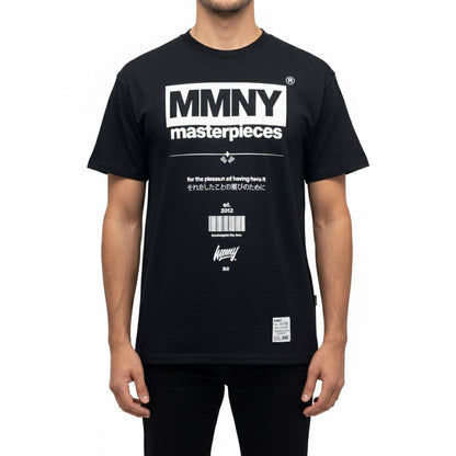 Camiseta Negra Masterpieces MOMONEY