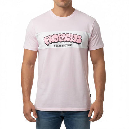 Camiseta Rosa Grafitti Bomba Problems