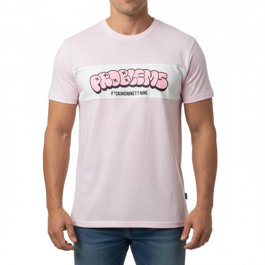 Camiseta Rosa Grafitti Bomba Problems