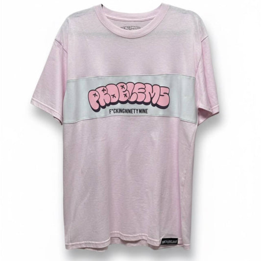 Camiseta Rosa Grafitti Bomba Problems