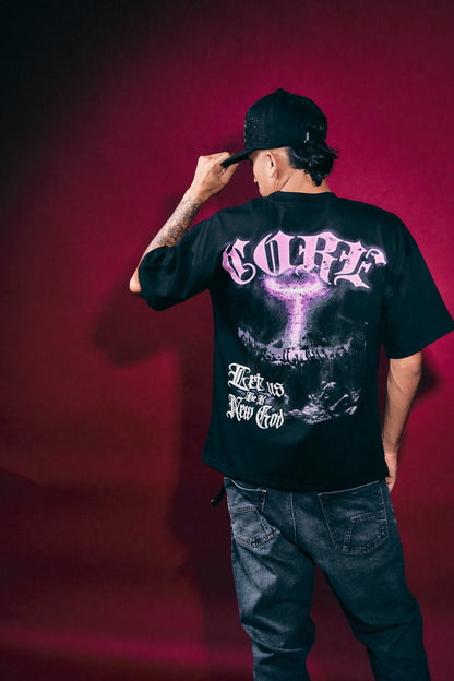 Playera Oversized Bomba Neon CORE