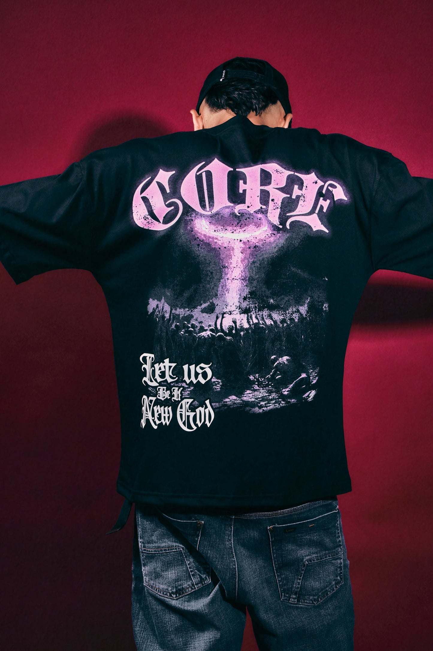 Playera Oversized Bomba Neon CORE