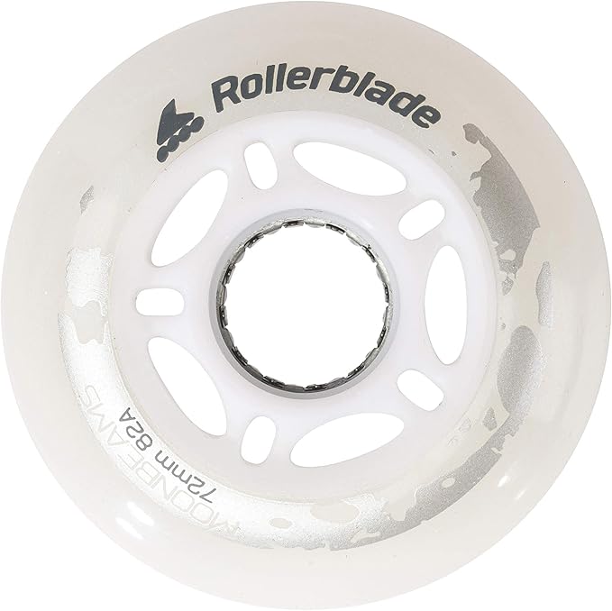 Set 4 Ruedas Led Para Patines 80mm 82a ROLLERBLADE