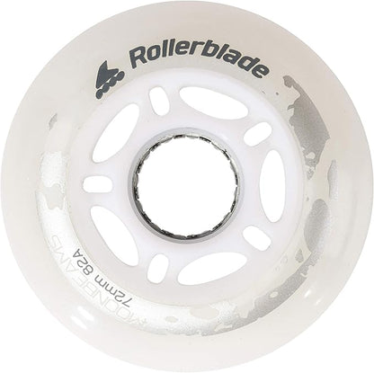 Set 4 Ruedas Led Para Patines 80mm 82a ROLLERBLADE