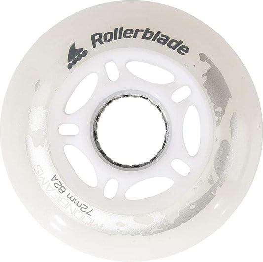 Set 4 Ruedas Led Para Patines 80mm 82a ROLLERBLADE