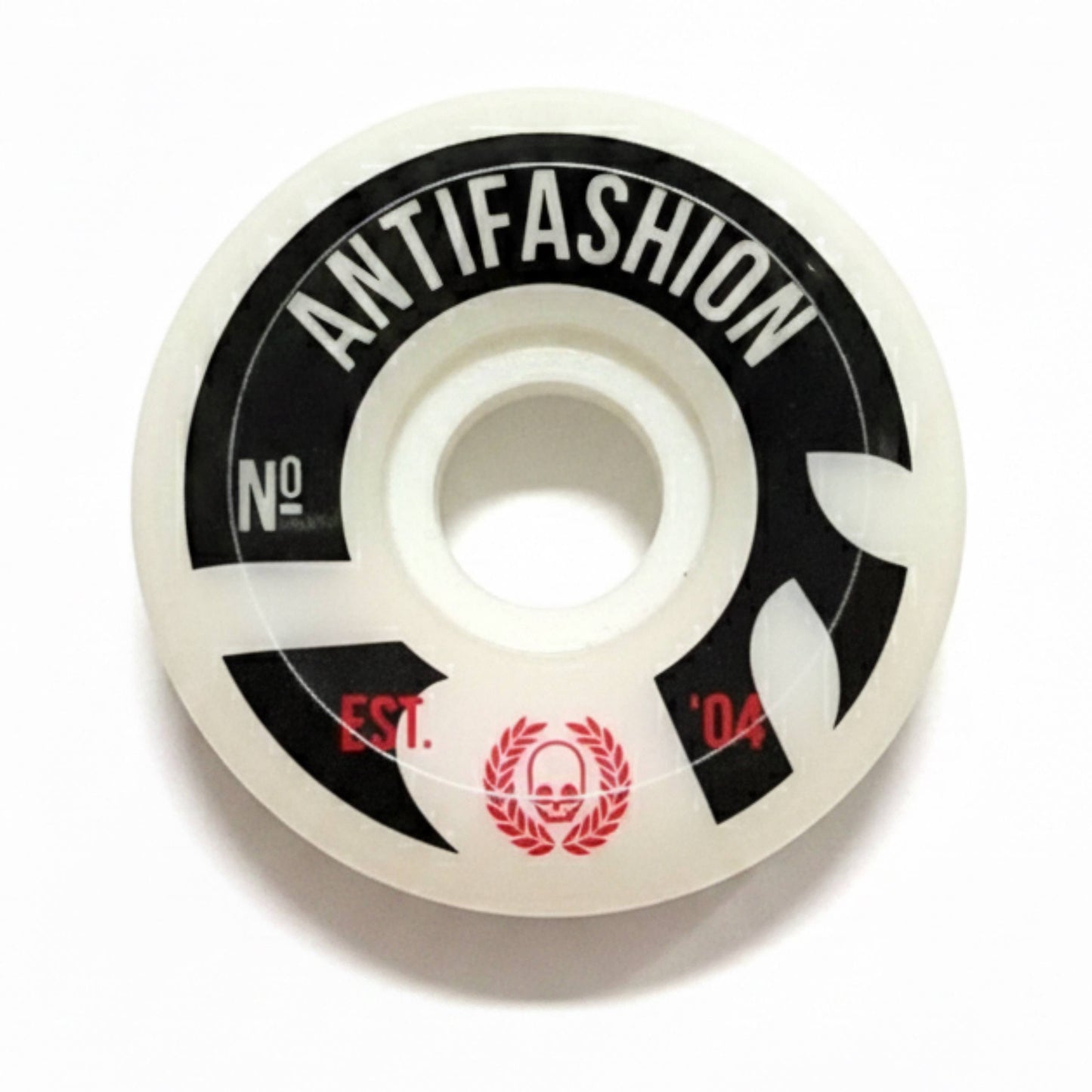Craneo Negro Ruedas Skate Conicas 56mm ANTIFASHION