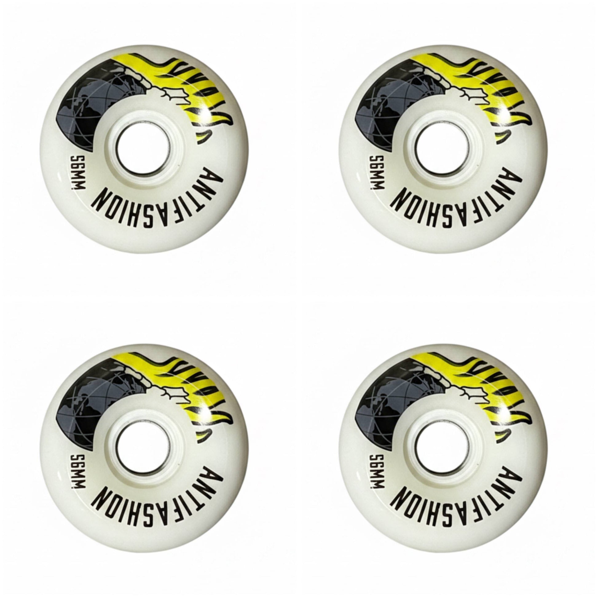Meteoro Ruedas Skate Conicas 56mm ANTIFASHION
