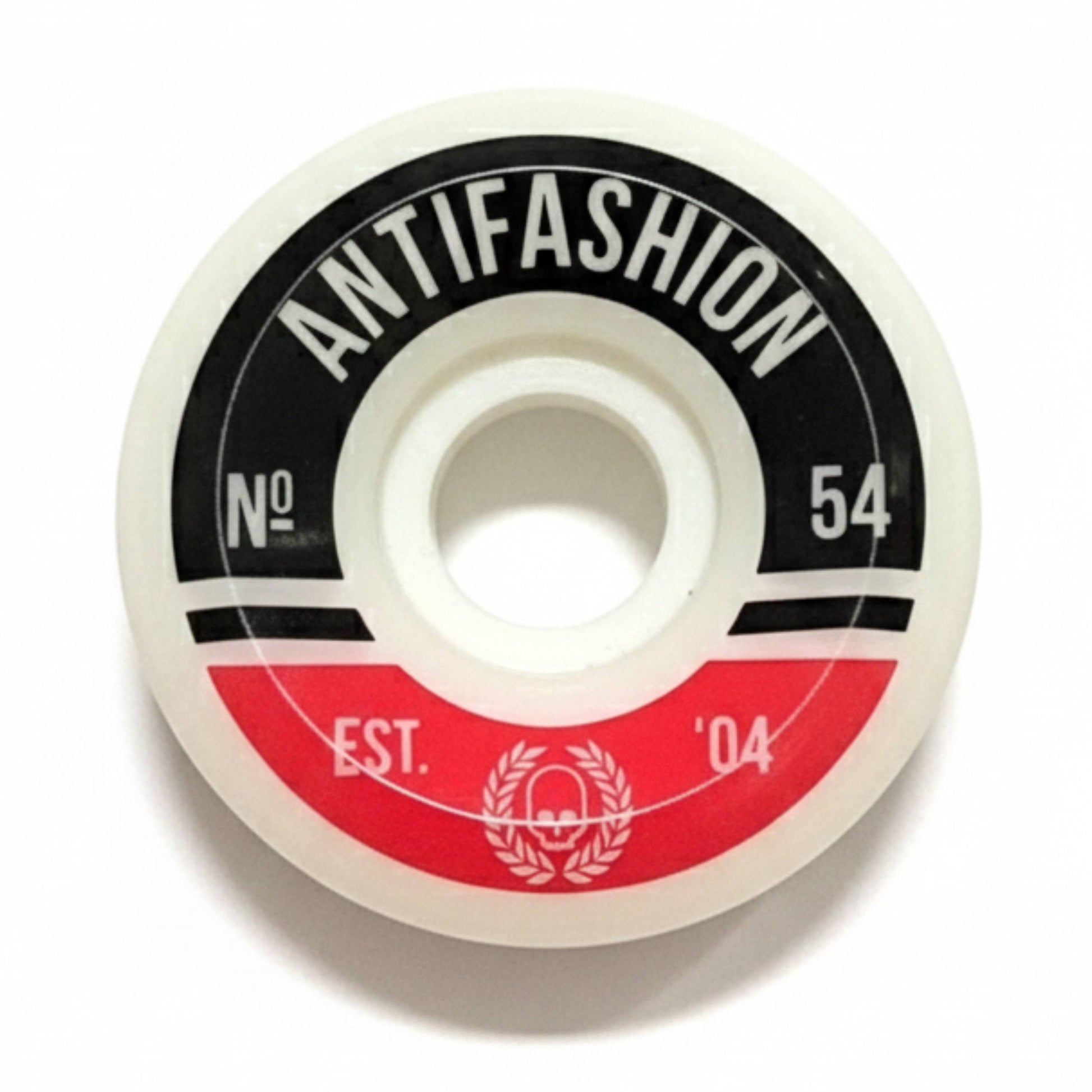 Rojo Negro Ruedas Skate Conicas 56mm ANTIFASHION