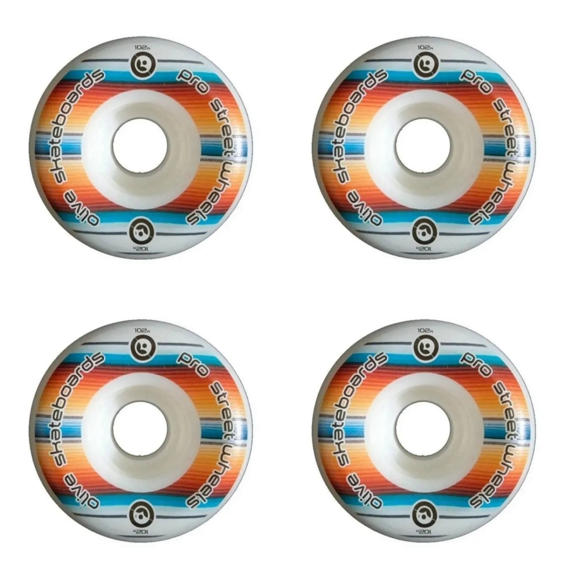 Sarape Ruedas Skate Conicas 56mm OLIVE