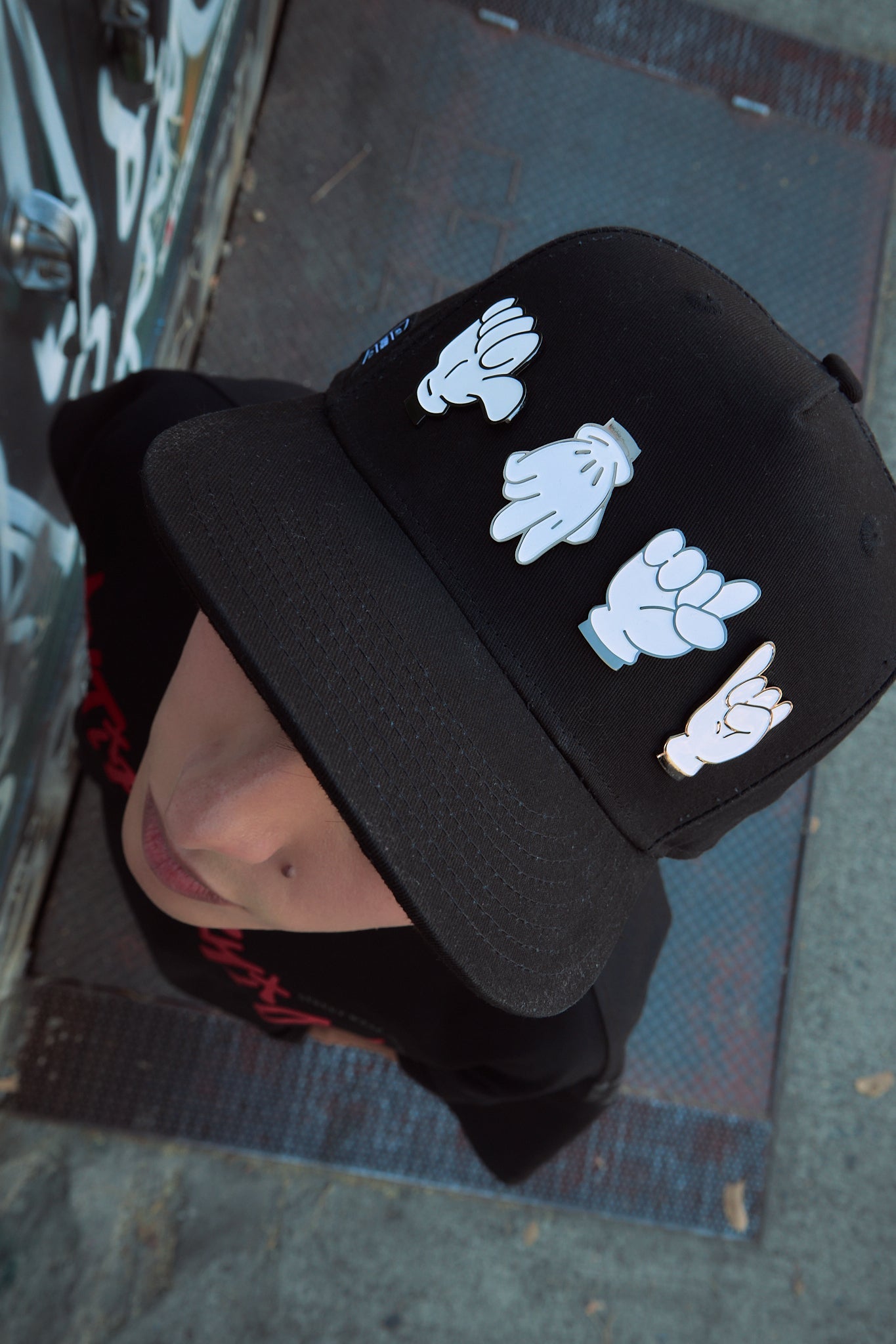 Gorra Negra Señas ANTIFASHION