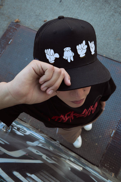 Gorra Negra Señas ANTIFASHION