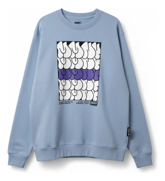 Sueter Redondo Azul Grafitti MOMONEY