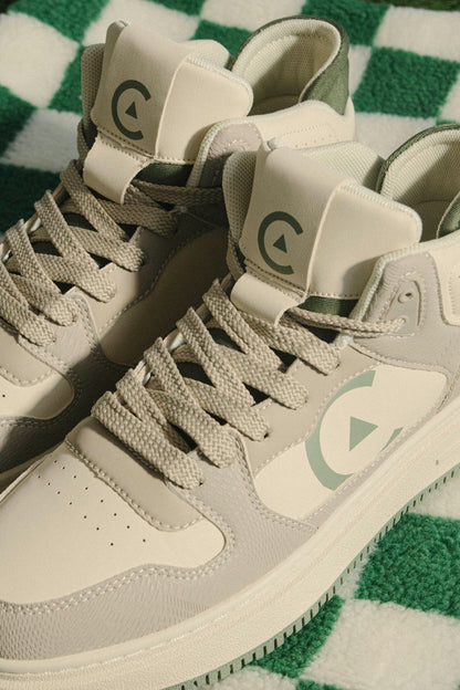 Tenis Verde Olivo Retro High CORE