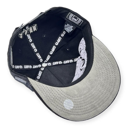Gorra Negra Calavera Plata ANTIFASHION