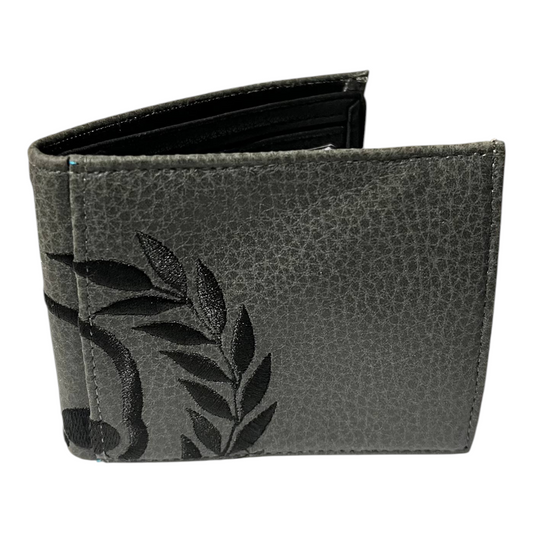 Cartera Gris Craneo ANTIFASHION