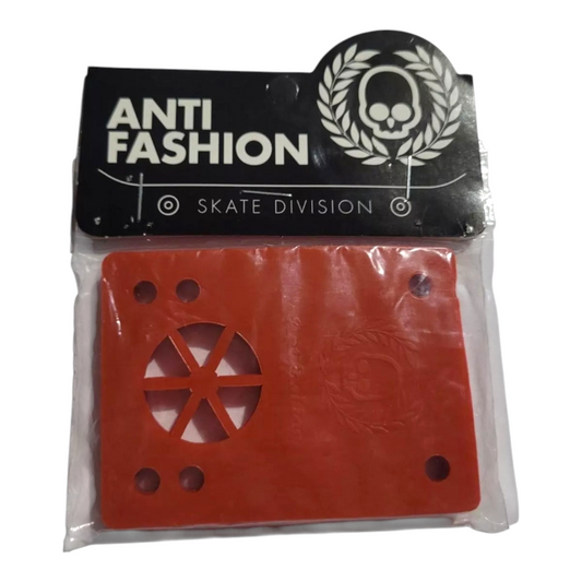 Elevadores Rojos Para Skate 3mm ANTIFASHION