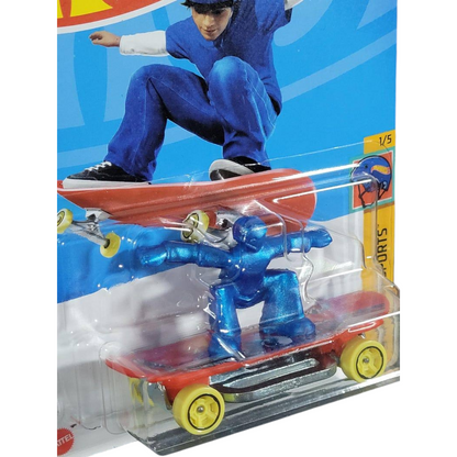 Patineta Rojo Skater HOT WHEELS