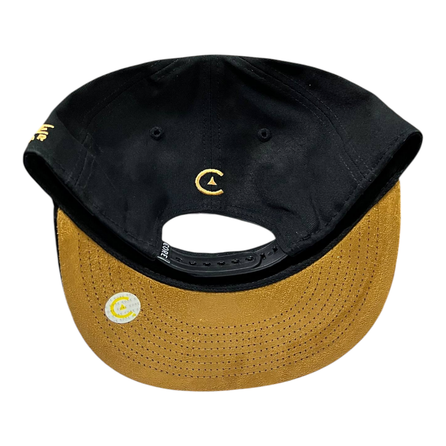 Gorra Negra Flores CORE