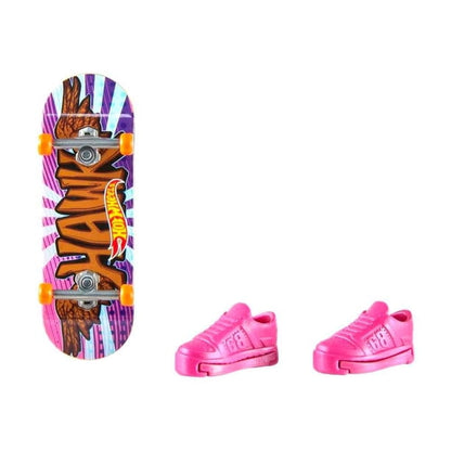 Patineta Para Dedos Con Tenis Finger Board HOT WHEELS