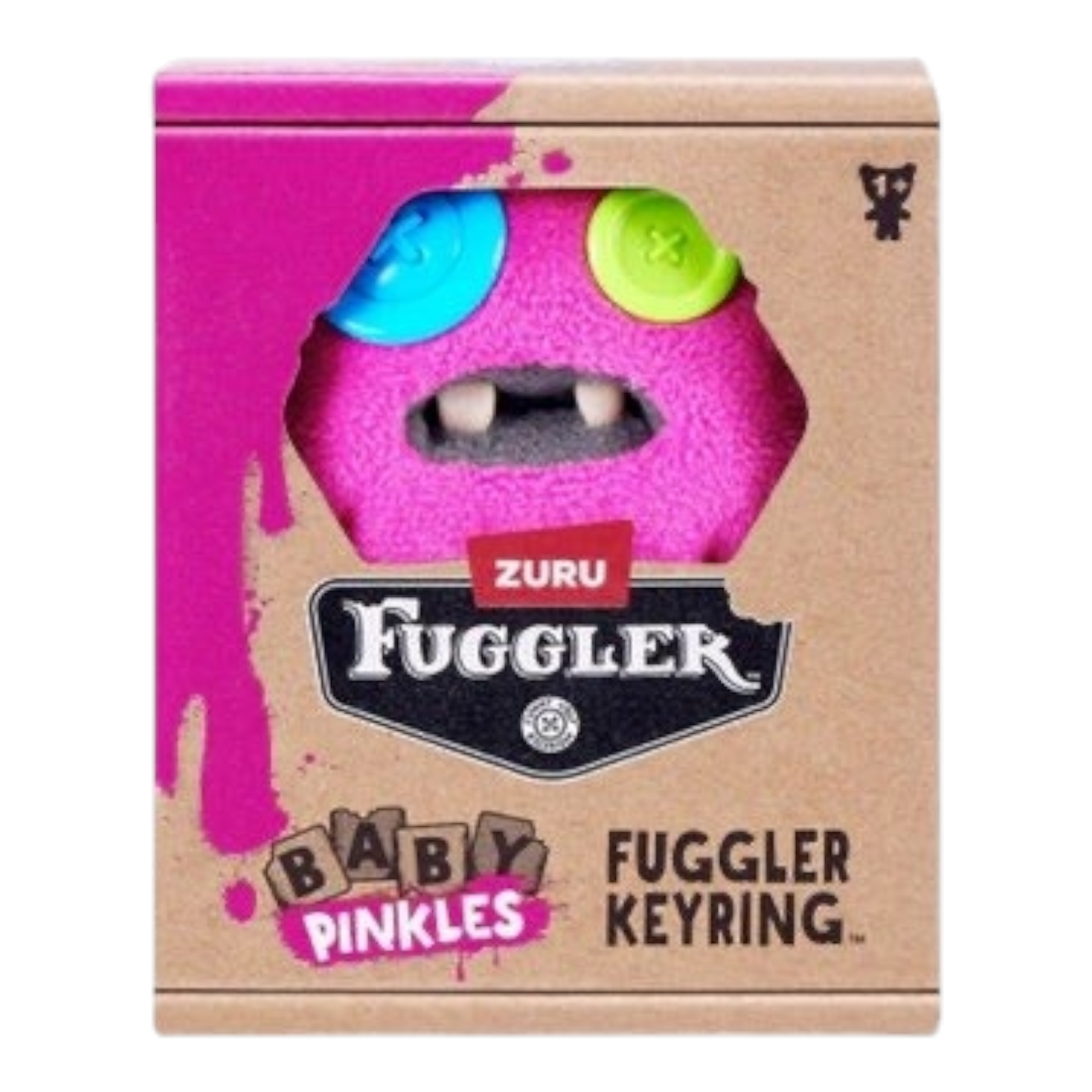 Llavero Fuggler Botones Baby Pinkles FUGGLERS ZURU
